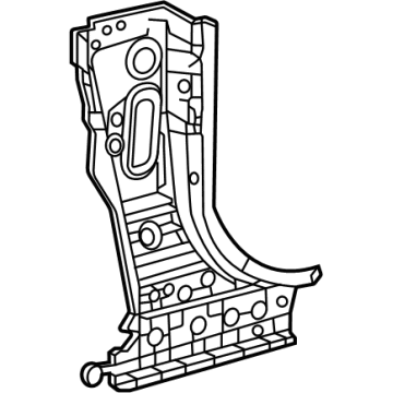 Toyota 61109-30140 REINFORCEMENT SUB-AS