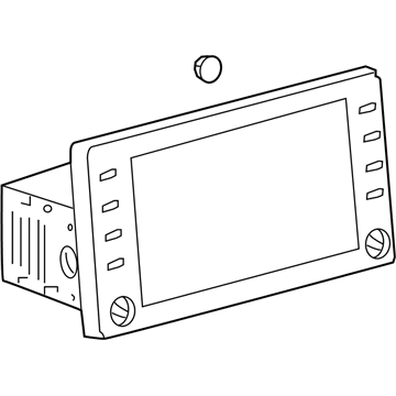 Toyota 86140-12601 RECEIVER ASSY, RADIO