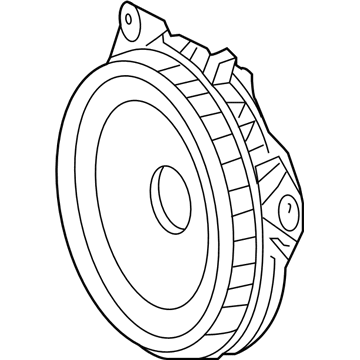 Toyota 86160-12A00 SPEAKER ASSY, RADIO