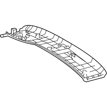 Toyota 63349-08050-B0 GARNISH, Roof HEADLI