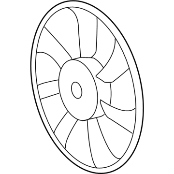 Toyota Prius Prime Cooling Fan Assembly - 16361-37090