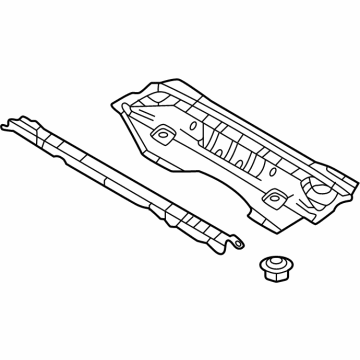 Toyota 57805-0E901 REINFORCE S/A, NO.1