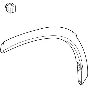 Toyota 75087-0E030 MOULDING Sub-Assembly, Q