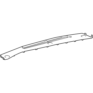 Toyota 55981-07030-C0 GARNISH, DEFROSTER Nozzle