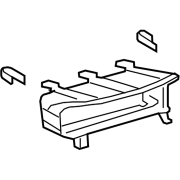 Toyota 55404-47040 Panel Sub-Assembly, Inst