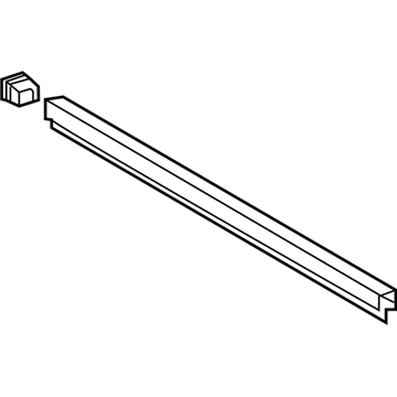 Toyota 65409-04010 Rail Sub-Assembly, HEADE