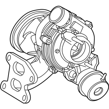 Toyota 17201-25010 TURBOCHARGER SUB-ASS