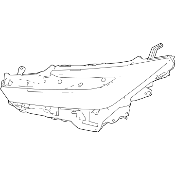 Toyota 81070-47B00 UNIT ASSY, HEADLAMP