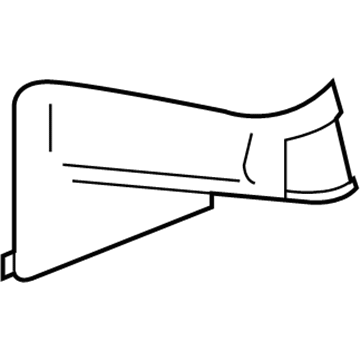 Toyota 87915-42140 Outer Mirror Cover, Lower Right