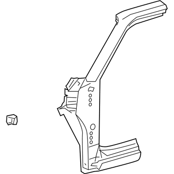 Toyota 61028-52031 Pillar Sub-Assy, Front Body, Outer LH