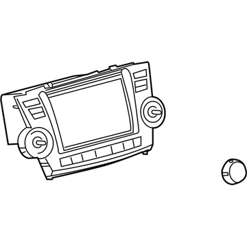 Toyota 86120-48M70-C0 Receiver Assembly, Radio