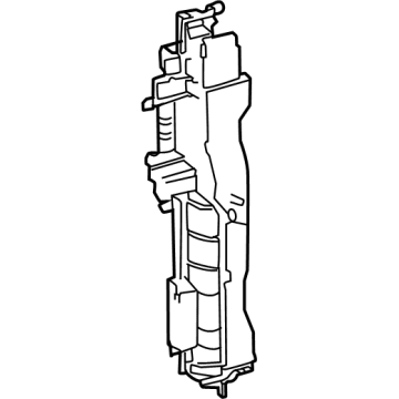 Toyota 16595-F0610 GUIDE, RADIATOR AIR