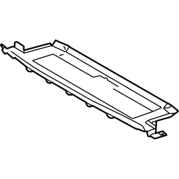 Toyota 16592-F0190 GUIDE, RADIATOR AIR