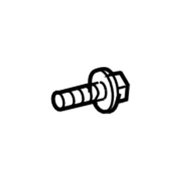 Toyota 90080-15080 Screw, CROSSRECESS H