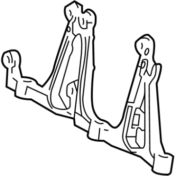 Toyota 17163-F0010 BRACKET, HEAT INSULA