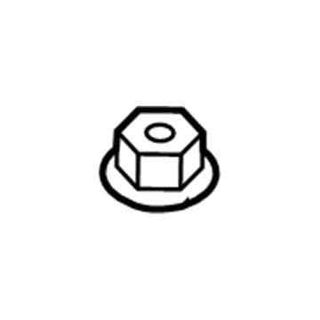 Toyota 90178-A0037 Nut, FLANGE