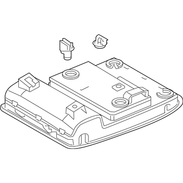 Toyota 81208-42890-C0 LAMP SUB-ASSY, MAP