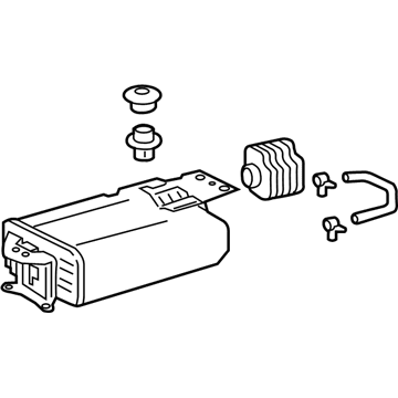 Toyota 77740-0E080 CANISTER Assembly, CHARC