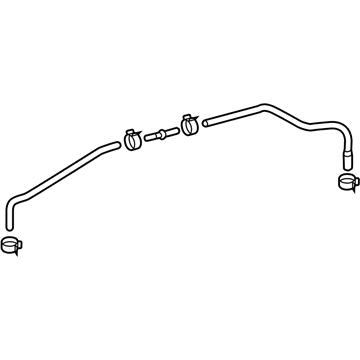 Toyota 23820-0P240 Hose Assembly, Fuel VAPO