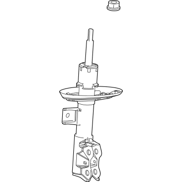 Toyota GR Corolla Shock Absorber - 48520-8Z410