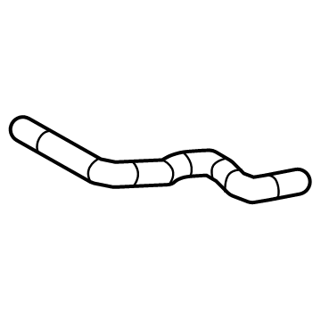 Toyota 16297-24020 Hose, Water By-Pass