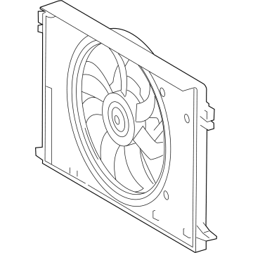 2024 Toyota Crown Fan Blade - 16360-25041