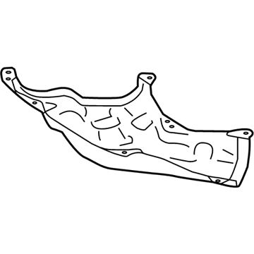 Toyota 86 Exhaust Heat Shield - SU003-06442