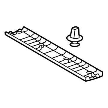 Toyota 63331-47010-B0 PROTECTOR, ROOF CTR