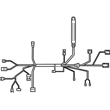 Toyota 82111-17682 Wire, Engine Room Main