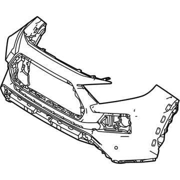 2023 Toyota RAV4 Bumper - 52119-0R943