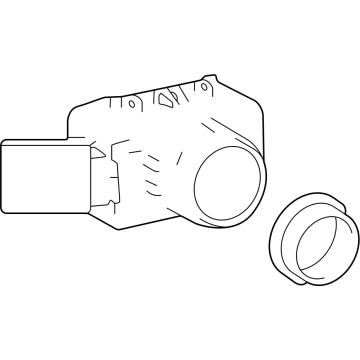 2025 Toyota GR Corolla Parking Assist Distance Sensor - 89341-K0060-C1