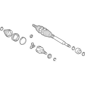 Toyota Corolla Axle Shaft - 43420-02E70