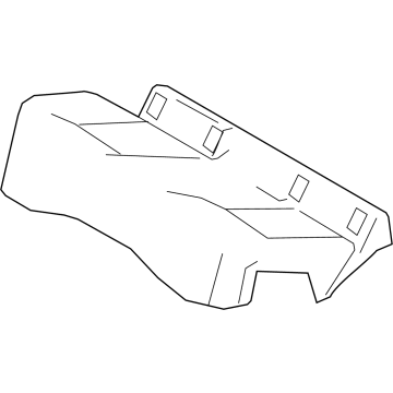 Toyota 71075-1AA40-22 COVER SUB-ASSY, RR S