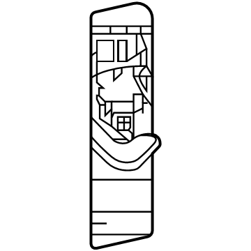 Toyota 73033-08020-A0 Plate Sub-Assembly, Rr S