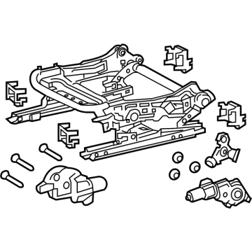 Toyota 72020-47480 ADJUSTER ASSY, FR SE