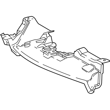 Toyota 16561-37120 Seal, Radiator To Su