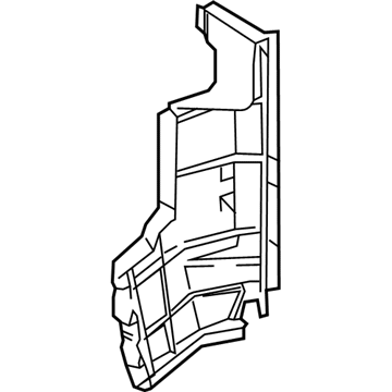 Toyota 16595-0T040 Guide, Radiator Air