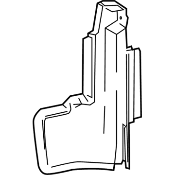 Toyota 16593-0T040 Guide, Radiator Air