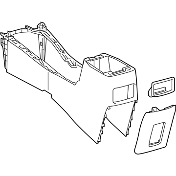 Toyota 58910-12A60-C0 Box Assembly, Console, R