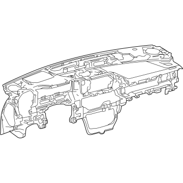 Toyota 55400-30330-E0 PAD ASSY, INSTRUMENT