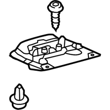 Toyota 58908-06081 Lock Sub-Assembly, Console