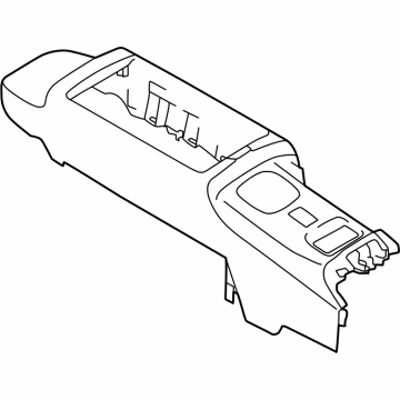 Toyota GR86 Center Console Base - SU003-09693