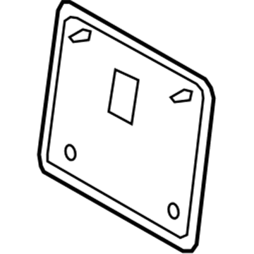 Toyota 71701-60220-E0 BOARD SUB-ASSY, RR S