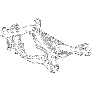 Toyota Corolla Cross Rear Crossmember - 51206-0A020