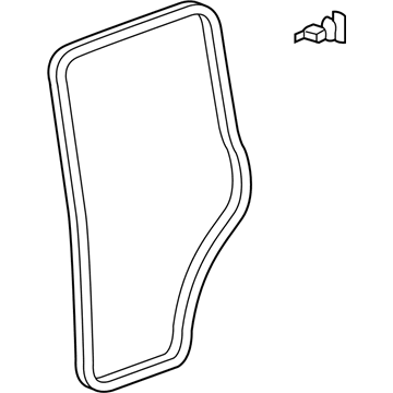 Scion xB Door Seal - 67871-52030