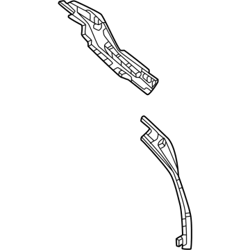 Toyota 61804-0E080 REINFORCEMENT SUB-AS