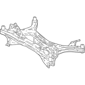 Toyota C-HR Rear Crossmember - 51206-10011