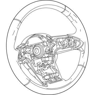 2025 Toyota GR Corolla Steering Wheel - 45100-52700-C1