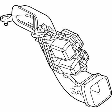 Toyota 17750-25150 INLET ASSY, AIR CLEA