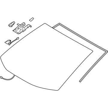 2022 Toyota Corolla Cross Windshield - 56101-0A300